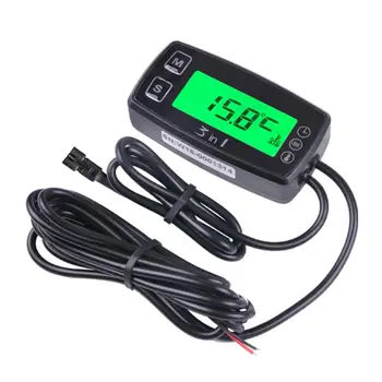 

Thermometer Voltage Clock Temperature And Over- And Under-Voltage Reminder For Motorcycle Generator Engine