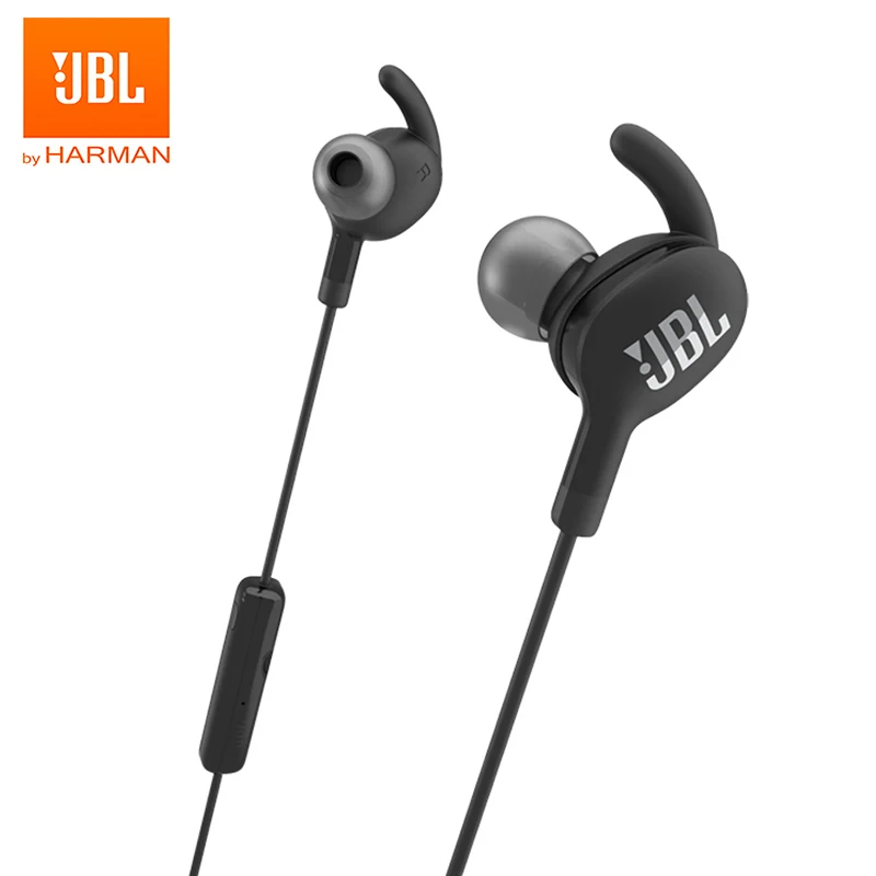 JBL V110BT Wireless Bluetooth Sports Earphones Echo Cancelling Microphone JBL Pro Audio Sound Deep Bass Music Earbuds Headset