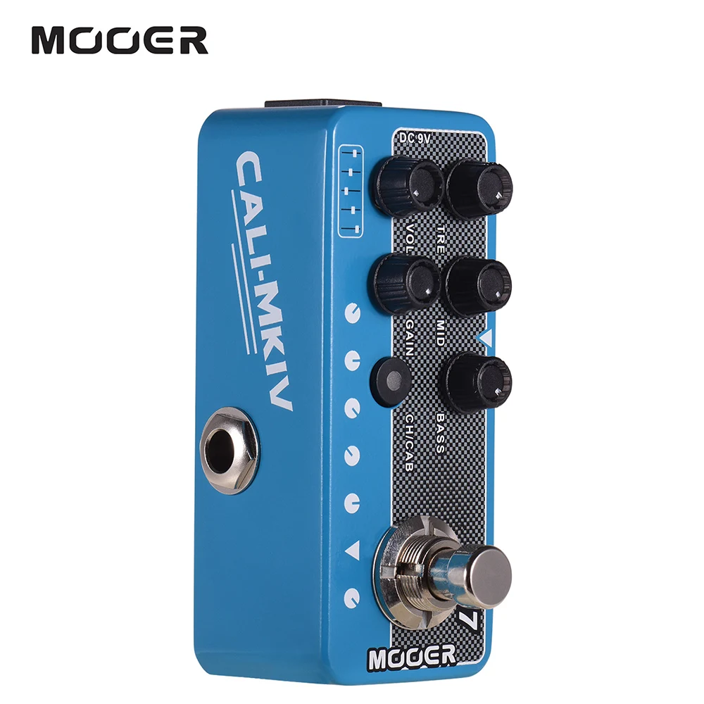 Mooer 017 Cali Mkiv Micro Preamp Pedal Gitarre Teile Wirkung Multi 