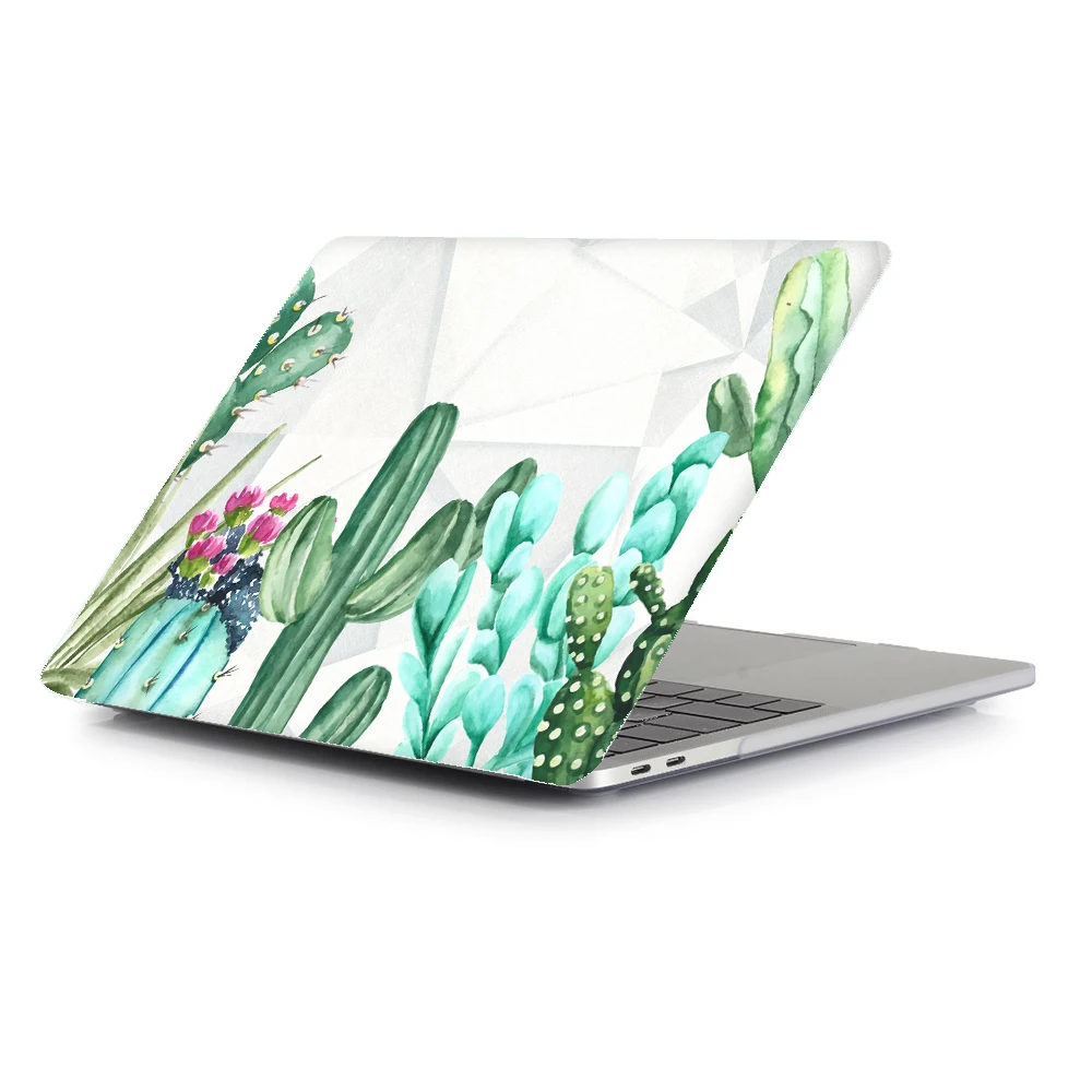 Чехол для ноутбука с цветами для MacBook Touch ID Air 13 A1932 для MacBook Air Pro retina 11 12 13 13,3 15 touch bar A2159+ чехол для клавиатуры