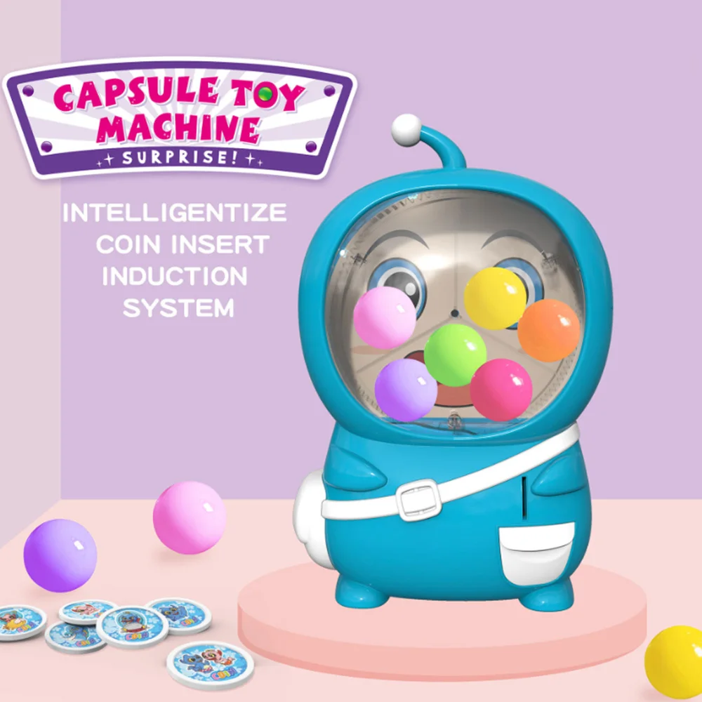 

Electric Coin Operated Twisting Egg Machine Toy with Light Music Kids Children Shake Egg Lottery Machine Coin Operated Games Toy