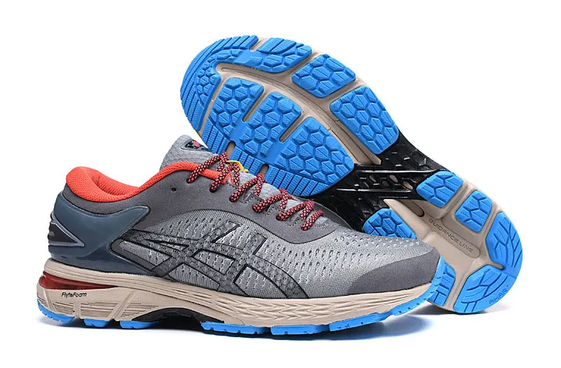 Asics Gel Kayano кроссовки для мужчин Новое поступление оригинальные Asics Gel-Kayano 25 спортивная обувь Asics Gel Kayano 25