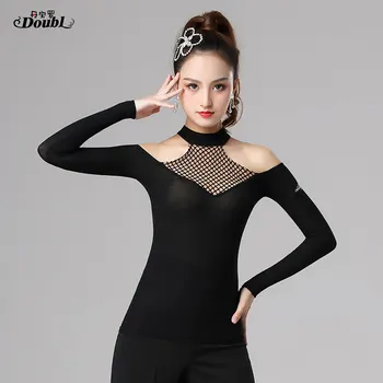 

New Sexy latin top Dance Clothes Women Latin Salsa Rumba Chacha Dance Performance Practice Costume