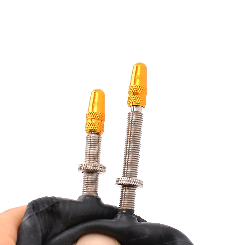 4Pcs Suit 7 Colors Presta Valve Cap Road MTB Bike Aluminium Alloy Valve For Bicycles Caps Tire Bicycle Tubeless Cap Dust Cover