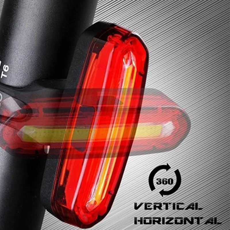 400 Lumen Smart Road Bike Front Light USB Induction Flashlight For Bicycle MTB Bike Rear LED Lights Kit