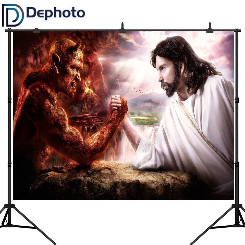 ( jesus). " иисус. Бог против сатаны. Бог против дьявола. Бог и человек".