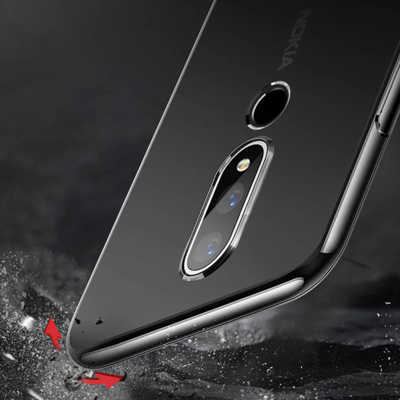 Мягкие силиконовые чехлы из ТПУ для Nokia 7 1 2018 5 84 дюйма ультратонкая прозрачная