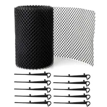 Plastic Drain Protector Water Trough Net Dust-proof Cover For Leaves Anti-clogging Convenient Installation