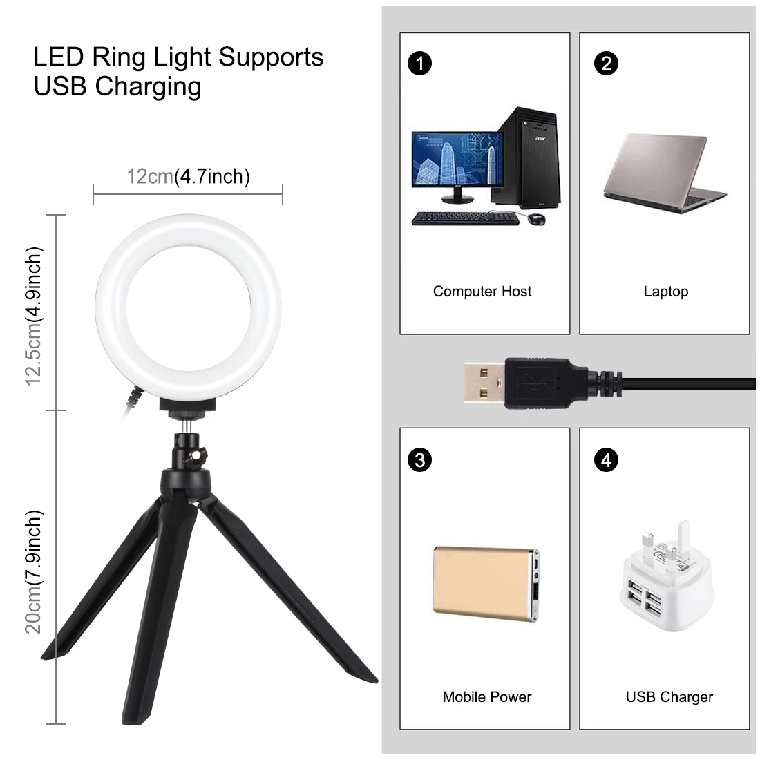 PULUZ 30cm Folding Portable Photo Soft Box Desktop Studio Shooting Tent Box Kits with 6 Color Backdrops Studio Light Softbox
