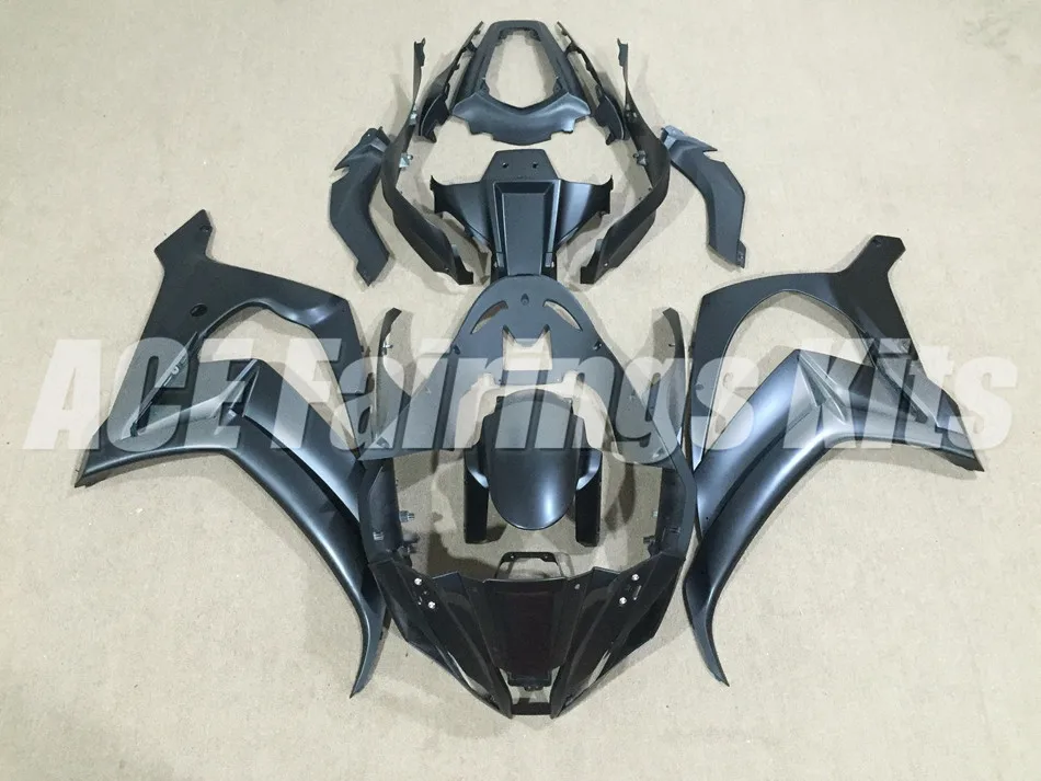 

New (Injection mold) ABS Full Fairing Kit Fit For Kawasaki Ninja ZX-10R ZX10R 2011-2015 11 12 13 14 15 Fairings black matte