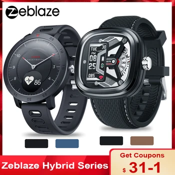 

Zeblaze Hybrid 2 Dual Smart Watch Zeblaze HYBRID Smart Watch Heart Rate Blood Pressure Monitor 5ATM Waterproof Sports Smartwatch