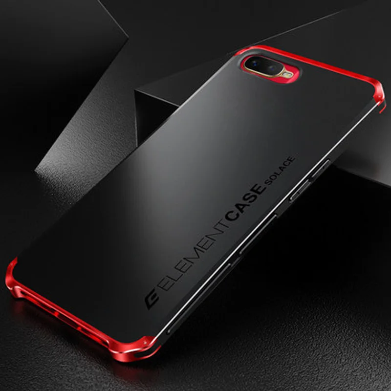 Металлический каркас телефона чехол для OPPO K1k1 тонкий жесткий алюминиевый Гибридный ПК корпус для OPPO K 1 Чехлы для OPPOK1 Funda