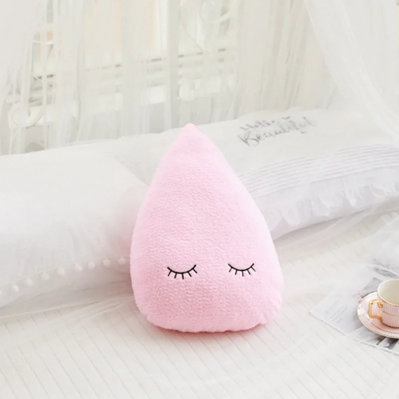 Ins облако Луна Звезда капля дождя мягкая плюшевая подушка Kawaii облако Мягкие плюшевые игрушки для детей Детские подушки подарок для девочек