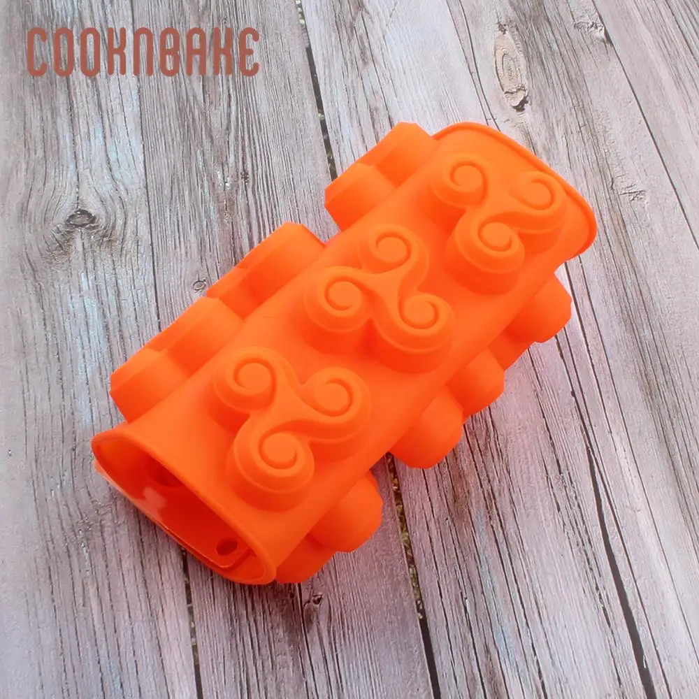 COOKNBAKE силиконовая форма для выпечки торта 15 полости печенья плесень Цветок Конфеты Шоколад льда инструмент украшения торта инструмент