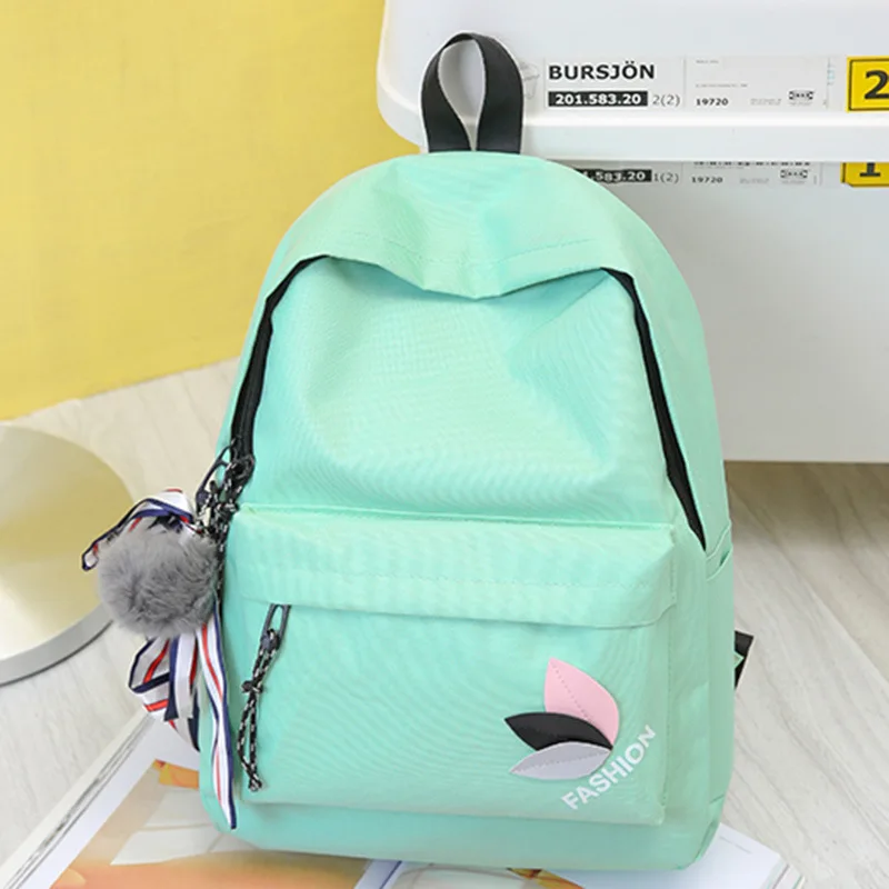 

School Bag Women's Korean-style Harajuku Ulzzang High School Students Campus Backpack Trend Simple Hong Kong Style Cool Backpack