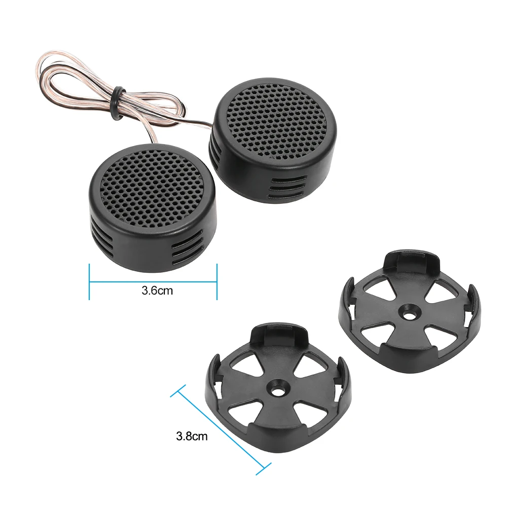 

Super Power Loud Audio Dome Speaker Tweeter for Car Auto a pair