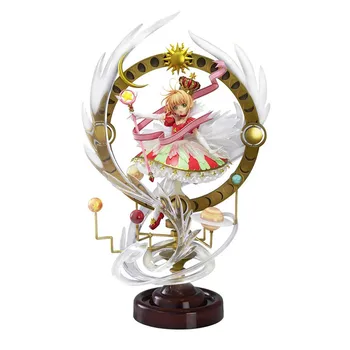 

Card Captor KINOMOTO SAKURA 15th Anniversary Deluxe Edition PVC Statue Action Figure Model Toy X4101