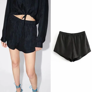 

2019 Women's Shorts Lady Summer Beach Casual Short Fashion High Waisted Shorts Pocket Loose Hot Shorts Spodenki Damskie