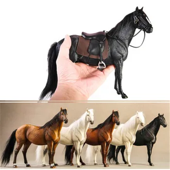 

1/12 Sale Simulation Animal Horse Germany Hanoverian Creative Home Decor Resin Action Figure Collectible Model Toy P1710