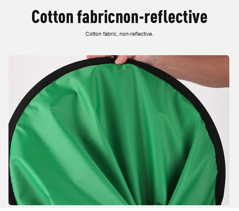 2 in 1 Green Blue Background Collapsible Screen Panel Backdrop Reflector for Pho