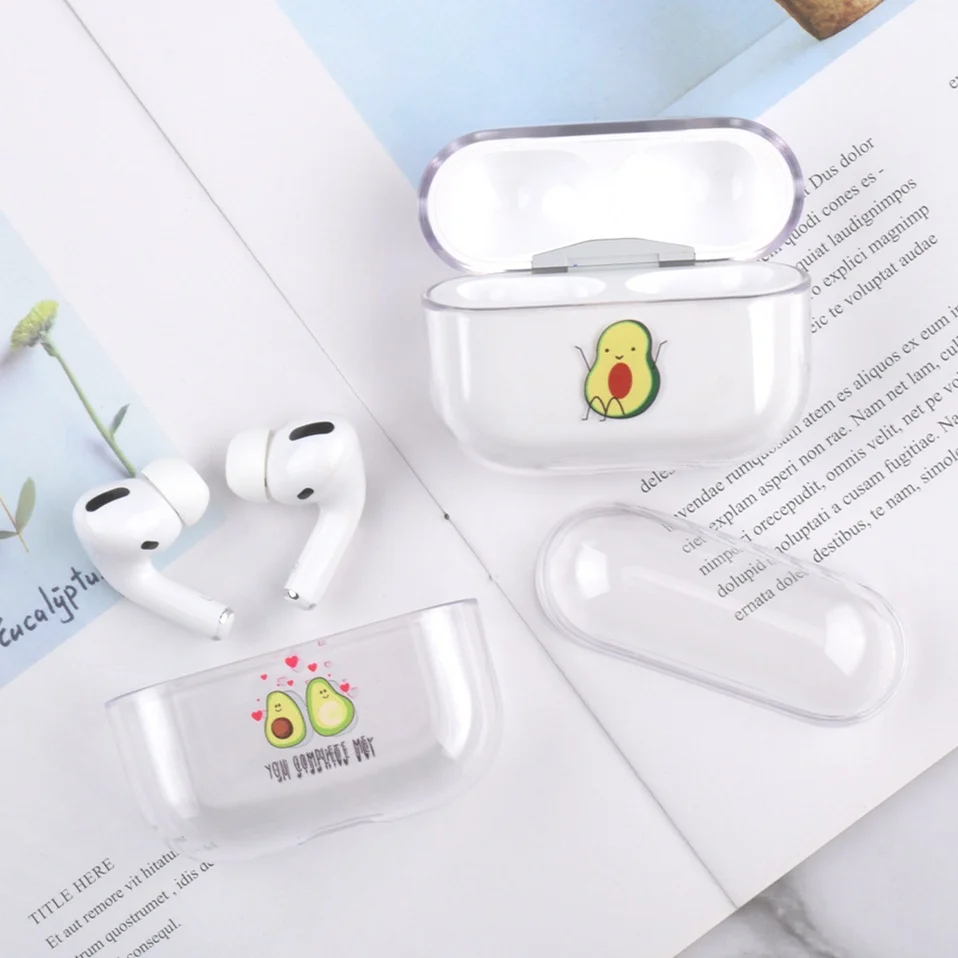 Чехол для AirPods Pro, Роскошный прозрачный чехол для наушников, чехол для Air pods Pro 3 Apple TWS, силиконовый защитный чехол Fundas