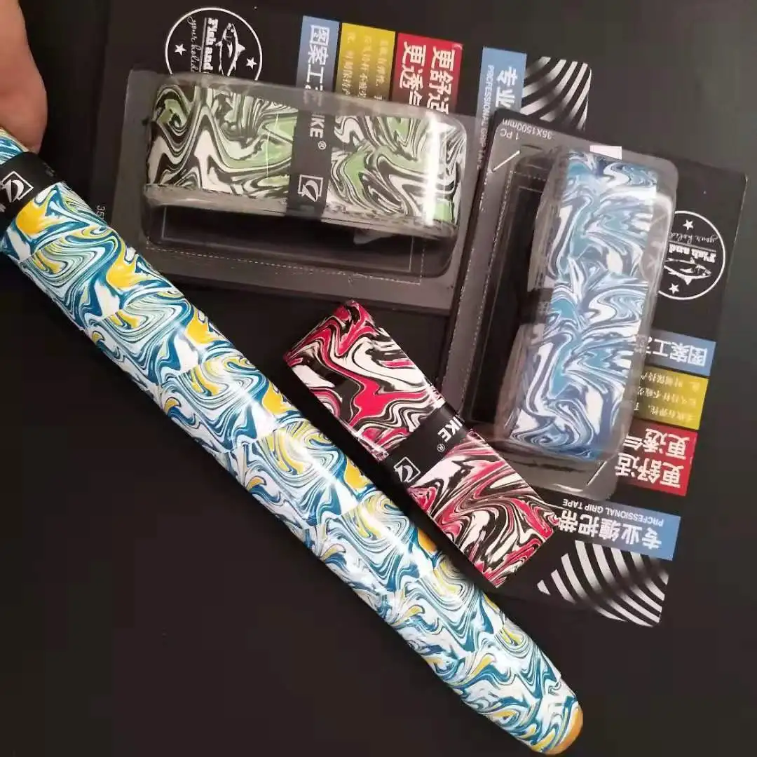 

Camouflage Sweat Absorbing Wrapped Rod Bar Tape Fishing Gear Knitting Sweat Absorbing