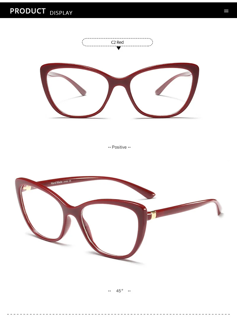 Pro Acme ацетат кошачий глаз женские очки оправа трендовые стили очки для компьютера по рецепту очки аксессуары mujer PC1310