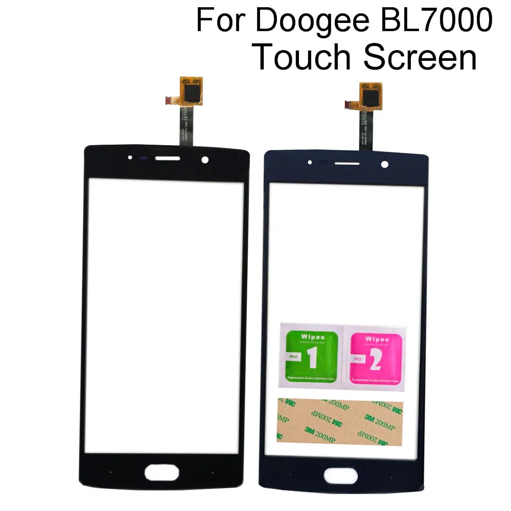 

Mobile Touch Screen Sensor For Doogee BL7000 Touch Screen Digitizer Panel Front Glass Tools 3M Glue