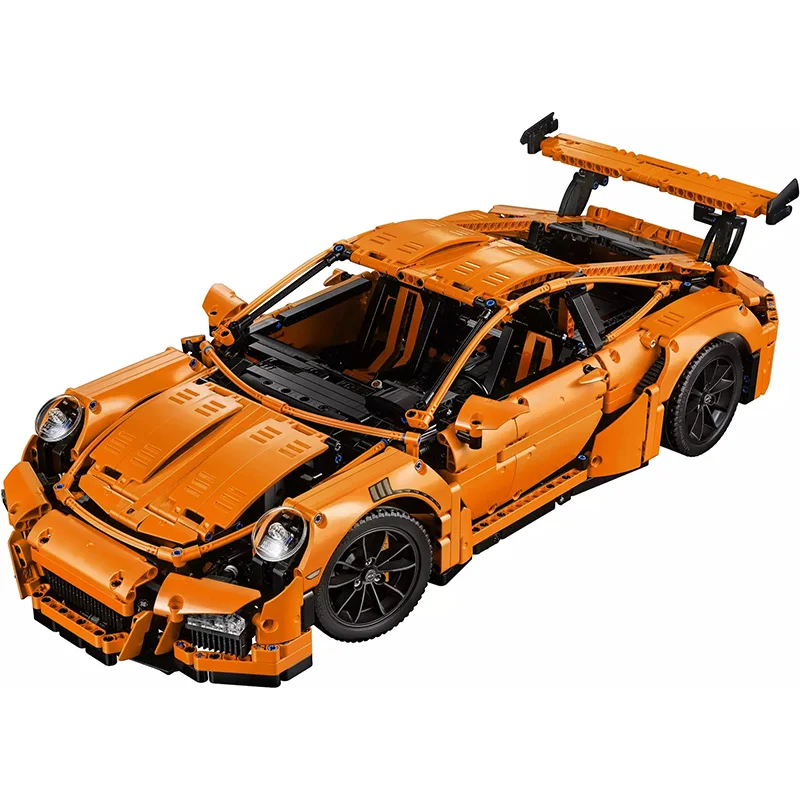 Серия Porscheee строительные блоки совместимы с легодом technic 42096 13387 спортивный автомобиль гоночный автомобиль супер автомобиль детские игрушки Кирпичи