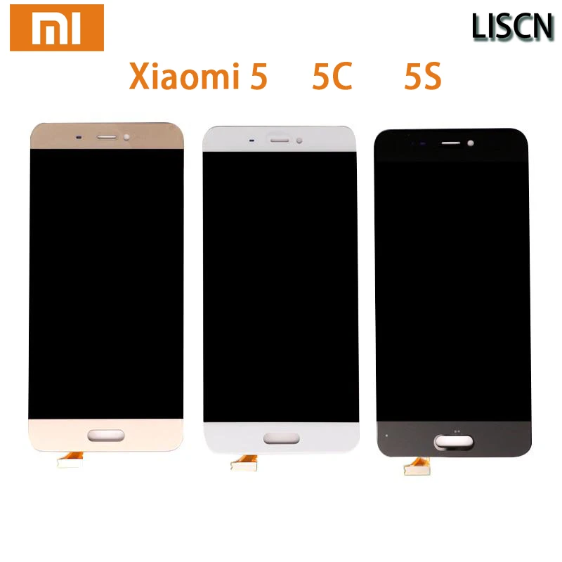 For Xiao Mi 5 5C 5S LCD Display Touch Screen Digitizer 5.15'' LCD Panel Replacement Assembly Xiao Mi mi5 mi5c mi5s lcds
