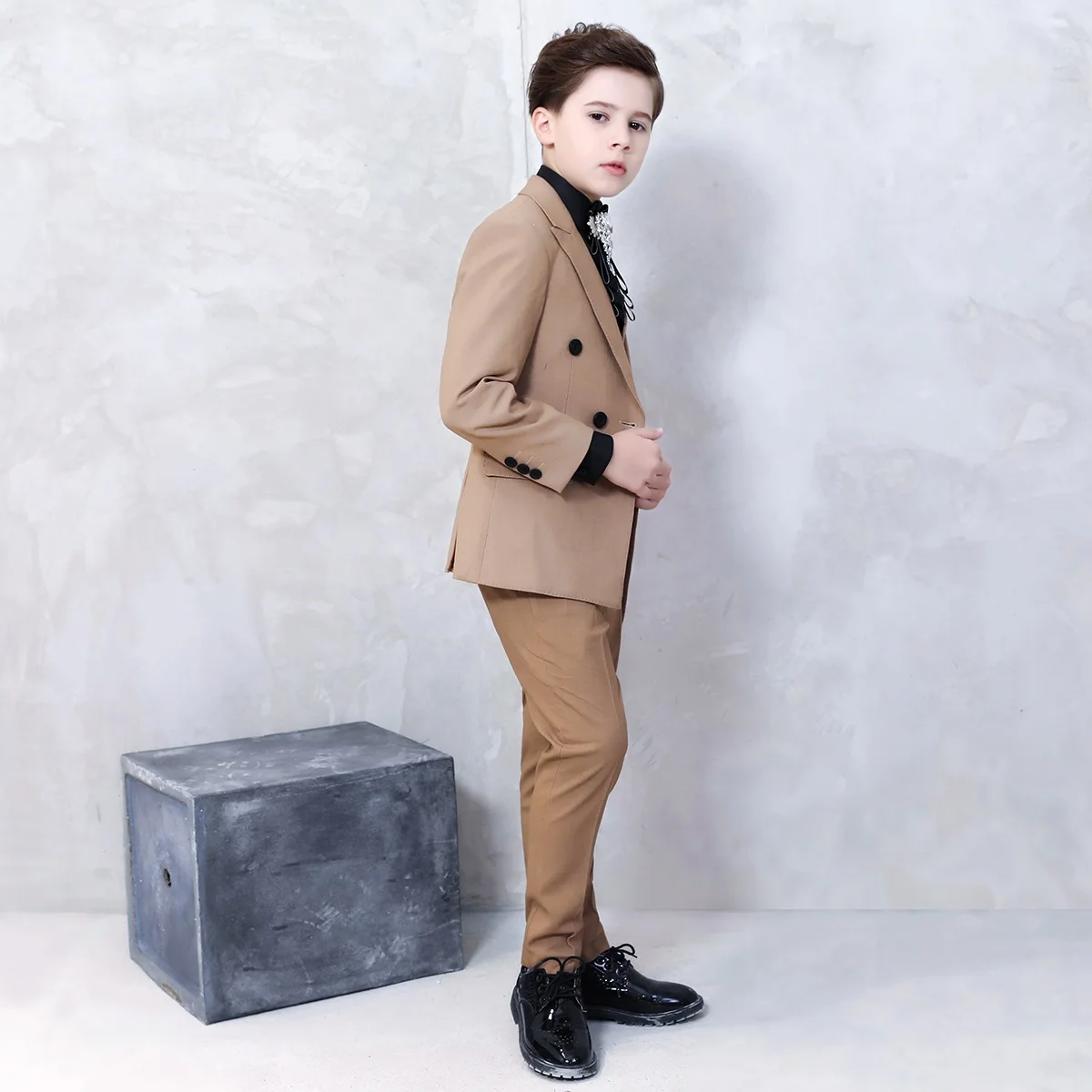 

Boys suits for weddings Kids Prom Suits Formal Dress for Boys Children Piano Performance Tuexdo Blazers for Girls Costume Garcon