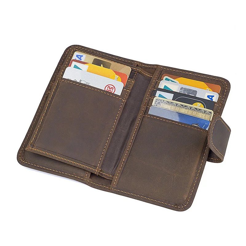 

Travel Credit Card Wallet Genuine Leather Card Holder Purse
