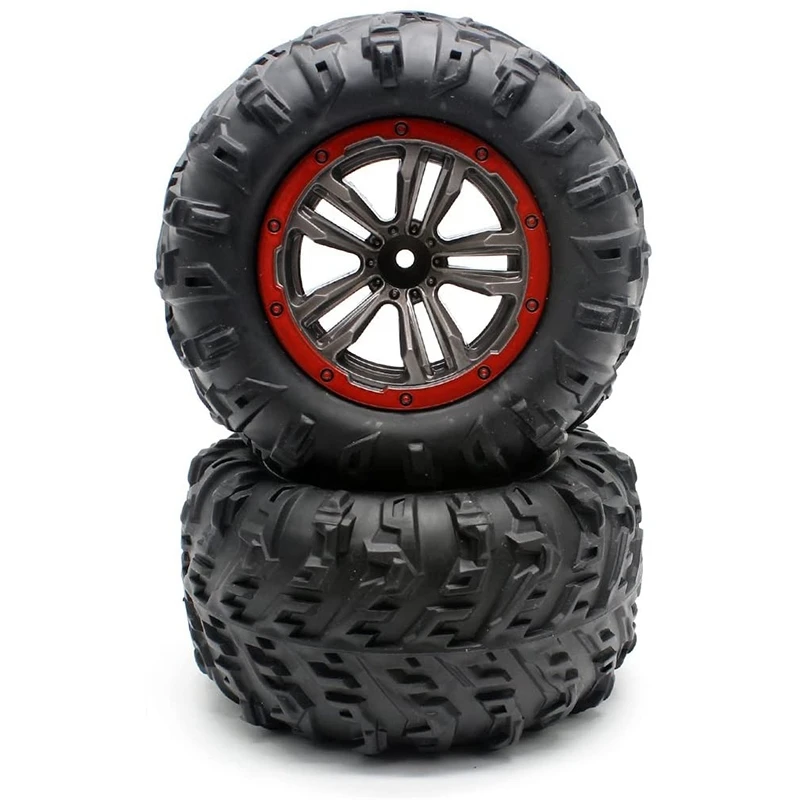 for 1/10 9125 RC Trucks Car Tires Wheels 25-ZJ02 for Hosim High Speed 9125 RC Cars S920 RC Trucks (2 PCS) for 1/10 9125 RC Trucks Car Tires Wheels 25-ZJ02 for Hosim High Speed 9125 RC Cars S920 RC Trucks (2 PCS)