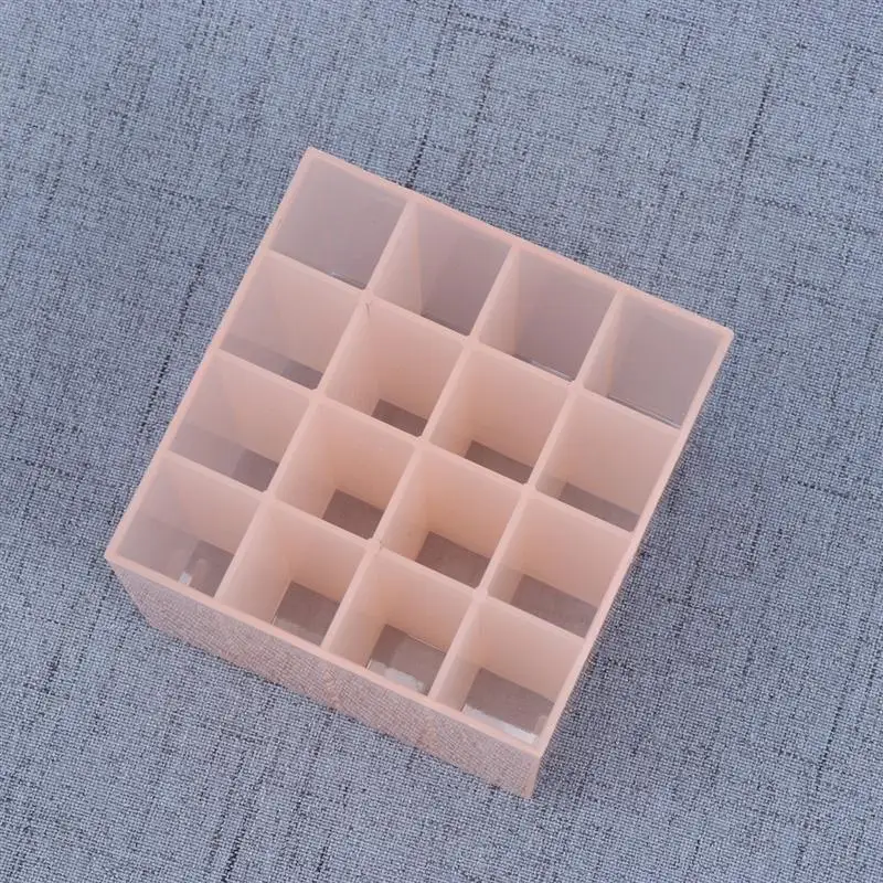 

Korean Style Fresh Pen Holder Square Stationery Organizer Makeup Brushes Holder Pencil Ruler Container for Office School Home