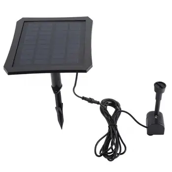 

LED Color Change Suspension Pond Solar Submersible Water Pump Fountain Outdoor Waterproof Garden Use