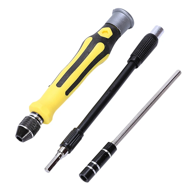 Screwdriver Set 46 In 1 Design Patents Magnetic Precision Screw Driver Tools Quarter Ratcheting Screw Driver Bits Head Set Multi
