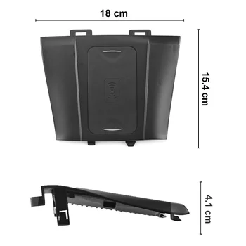 

Car Wireless Charger Fast Charging Console Wireless Charger Pad Module for Mazda CX-4/Ang Cocera Medium and High Grade 2016-2018