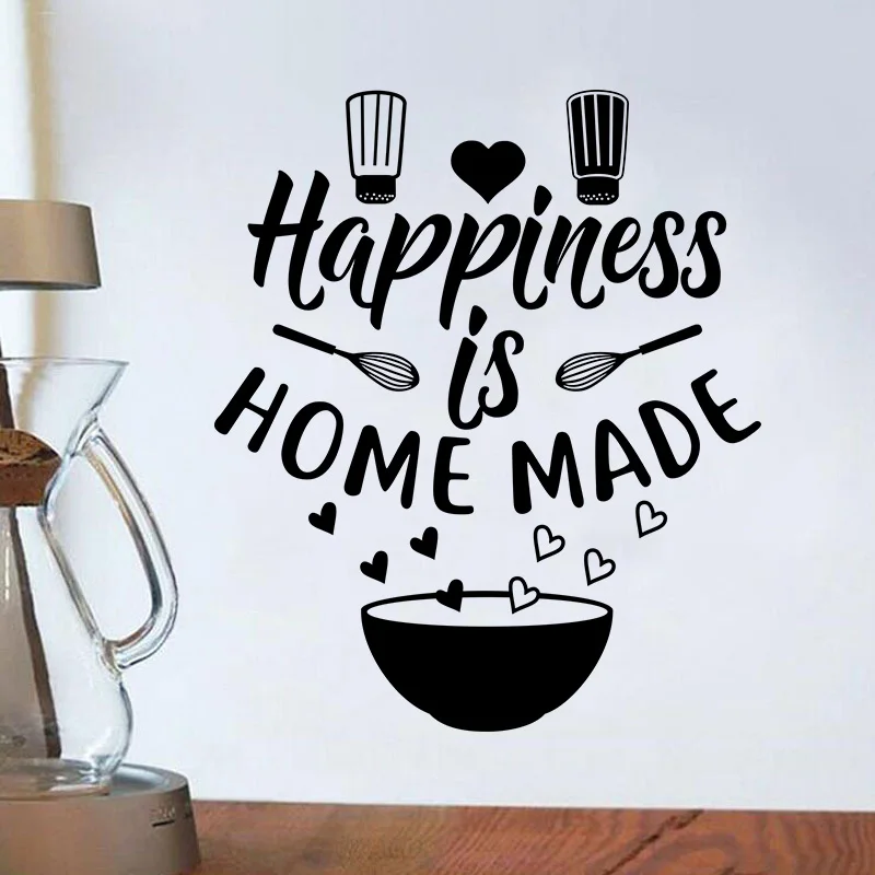 Decorative Stickers Wall-Decals Vinyl Quote Room-Shop Coffee Dining Home PVC 28-Styles