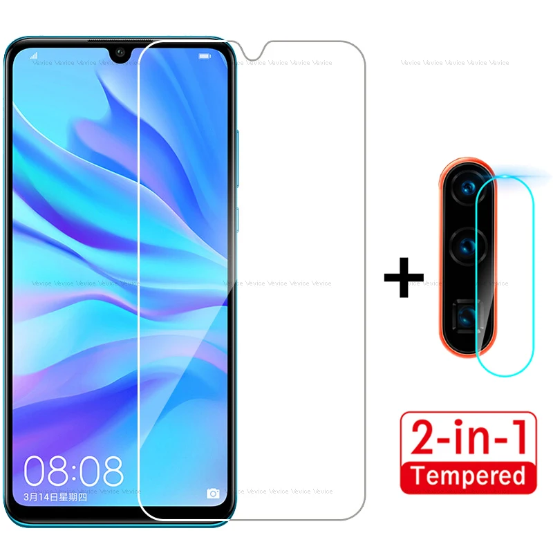 

2 in 1 Protective Glass For Huawei Honor 8X 8C P30 P20 Lite Mate 20 20x 10 Pro Camera Lens Screen Protector and Tempered Glass