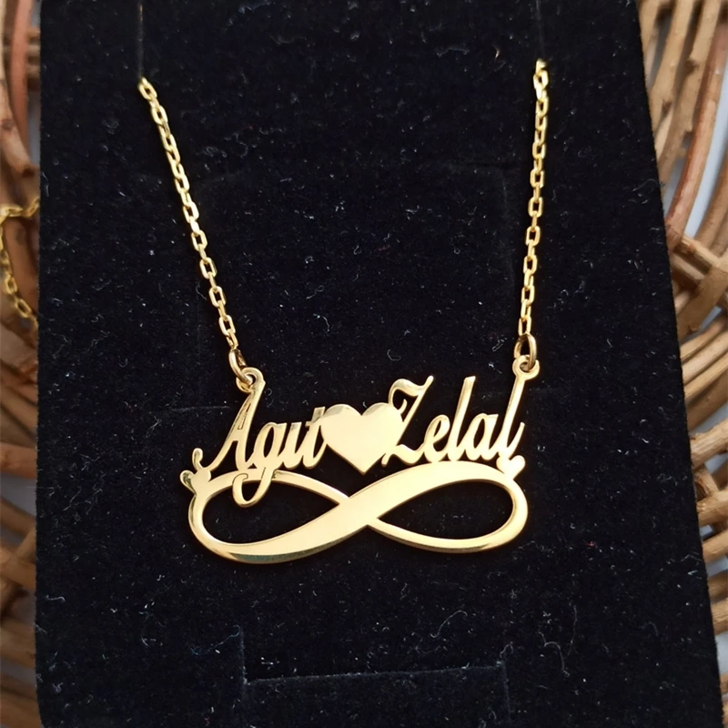 Name Necklace Custom Handmade Pendant 