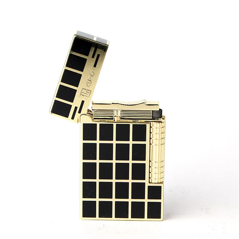 Luxury Audible Gas Lighter Jet Butane Gas Inflatable Lighter Cigarette Inflatable Can Replace The Grinding Wheel Man Gift - AliExpress