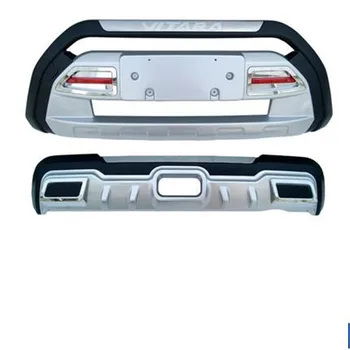

High quality plastic ABS Chrome Front+Rear bumper cover trim For Suzuki Vitara 2015-2018 Car styling