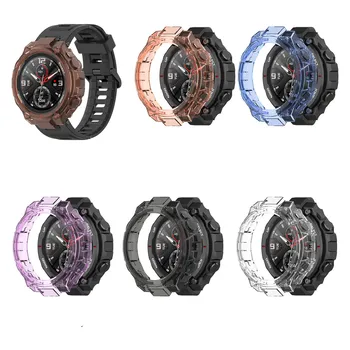 

For Huami AMAZFIT T-REX A1918 Soft TPU Watch Protective Case Anti-Fall Sleeve Cover for Amazfit T Rex Watch Accessories