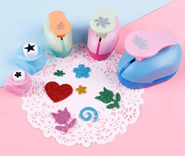 mini scrapbooking DIY hole punch paper EVA foam cutter snowflake bow knot  butterfly coco tree elephant shape - Price history & Review, AliExpress  Seller - enjoy DIY time