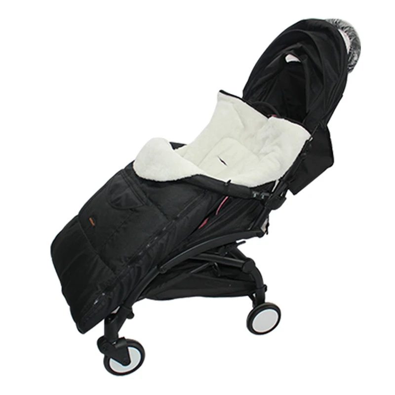 

Baby Stroller Sleeping Bag Warm Foot Cover Winter Warm Stroller Footmuff Thick Warm Wheelchair for Newborns Sleep Sacks