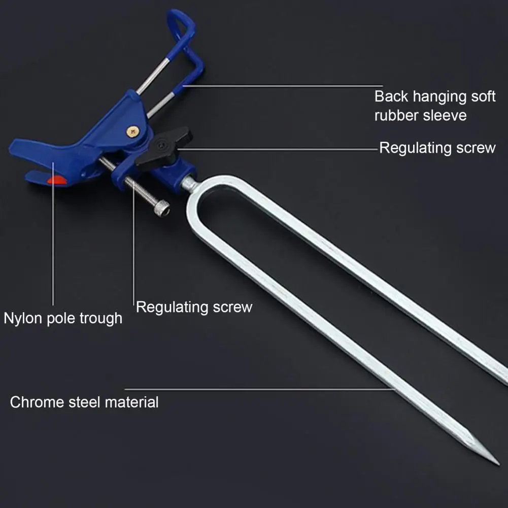 360 Degrees Adjustable Stainless Steel Fishing Rods Holder Bracket Fish Tool fishing tackle fishing tools fishing tool fishing rod holder
