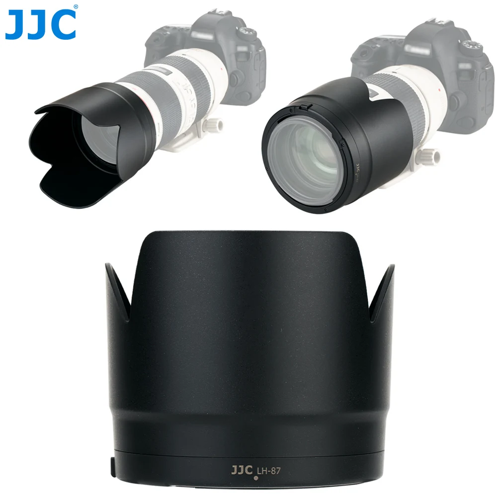 

JJC LH-87 Reversible Lens Hood For Canon EF 70-200mm f/2.8L IS II USM EF 70-200mm f/2.8L IS III USM Lens Replaces Canon ET-87