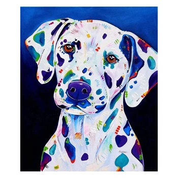 

DIY 5D Diamond Painting Kit for Adults Diamond Art Kit, Paint with Diamonds Embroidery Painting Cross Stitch-Doodle Dog