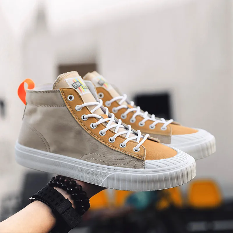 

Men Shoes Spring Autumn Style Jogging Shoes High Top shoes Comfortable Light Casual High Quality Driving Shoes 2019 New Fashion