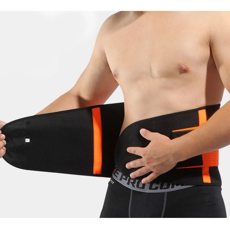 Waist Support Belt Back Waist Trimmer Belt Gym Train Waist Protector Weight Loss Sports Muscle Compression Body Shaper Trainer|Waist Support| - AliExpress